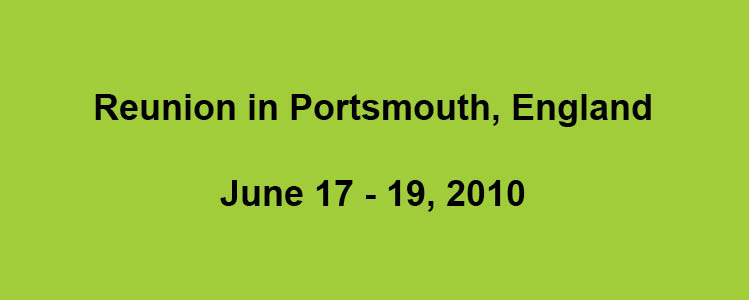 Reunions title-green background